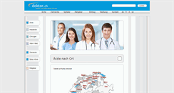 Desktop Screenshot of doktor.ch